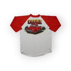 Vintage 1980s Dodge Pickup Truck T‎ Shirt Airbrush Mens Small / Medium